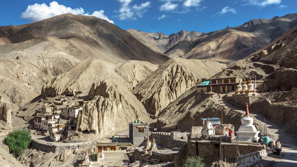 Lamayuru is one of the earliest monasteries of Ladakh, in the valley of the upper Indus
