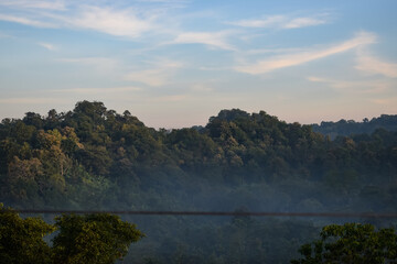 Baramura Hills of Tripura/India in the early morning