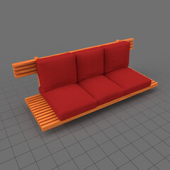 Long sofa