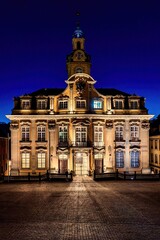 Fototapeta na wymiar Town hall in historic city Schwäbisch Hall