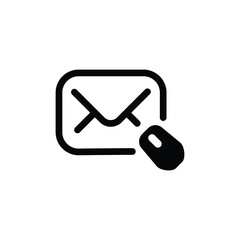 Email marketing icon. Illustration art