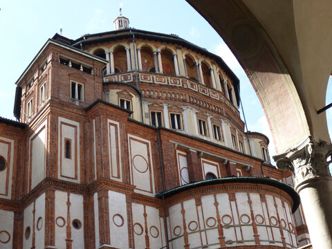 Santa Maria della Grazie - a beautiful church in the center of Milan