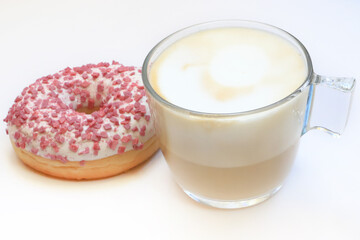 cappuccino e ciambella