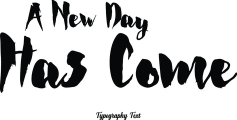 Bold Typography Phrase  