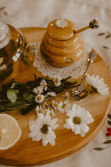 tea with honey