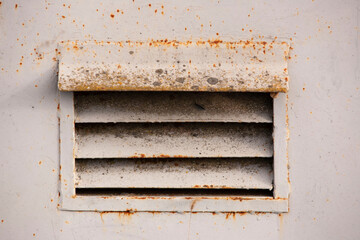 ventilation window in the transformer box