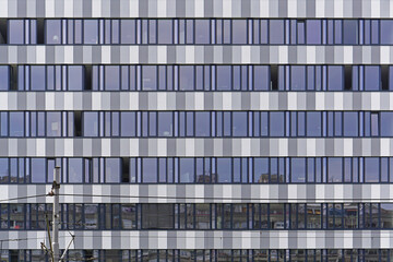 Modern office building facade