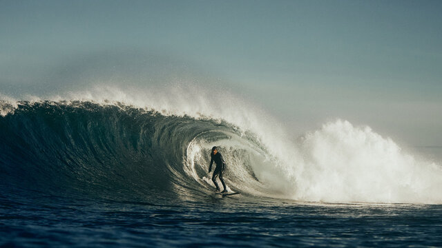 surfing the wave