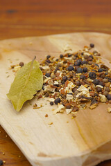 Spices and herbs for Sauerbraten
