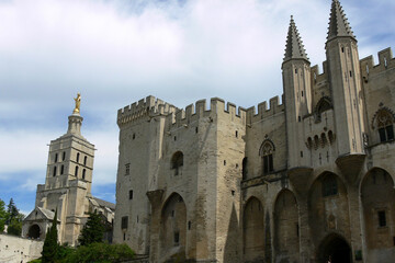 Palace of the Popes in Avignon, France