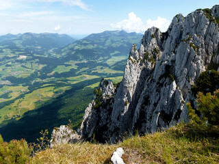 Pyramidenspitze mountain hiking tour in Tyrol, Austria