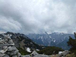 Pyramidenspitze mountain hiking tour in Tyrol, Austria