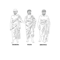 Ancient Greece Philosophers (Socrates, Plato, Aristotle)