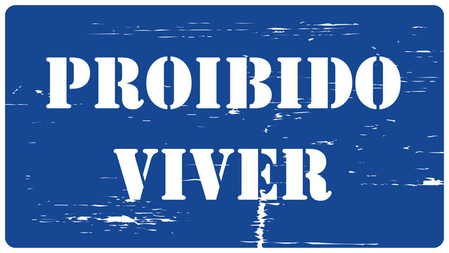 Mensagem - proibido viver