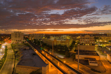 Coral Gables Sunset Beautiful Colors