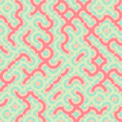 Abstract Geometric Pattern generative computational art illustration