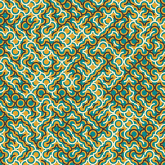 Abstract Geometric Pattern generative computational art illustration