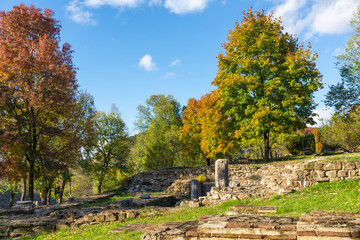 Medieval stronghold Tsarevets, Veliko Tarnovo, Bulgaria