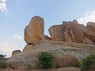 Fototapeta premium Chitradurga Fort , Picturesque Fort of Karnataka ,india