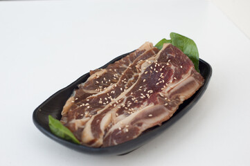 Korean kalbi beef