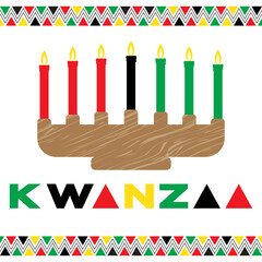Kwanzaa African American cultures festival. Celebrates African heritage, unity and culture. 