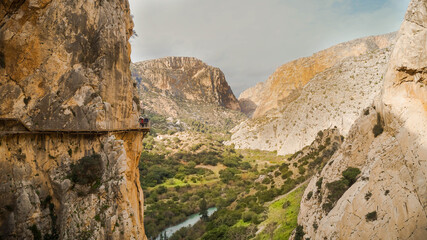 Caminito del Rey en Andalucía España