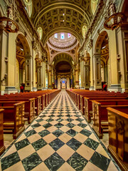 interior of the cathedral of saint nicholas