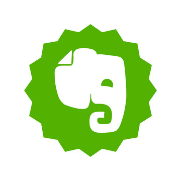 Evernote is an app designed for organizing, note taking, and archiving. Evernote logo . Kharkiv, Ukraine - Octrober, 2020