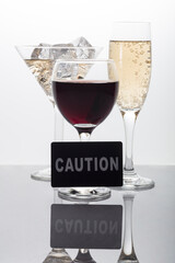 Alcohol Caution