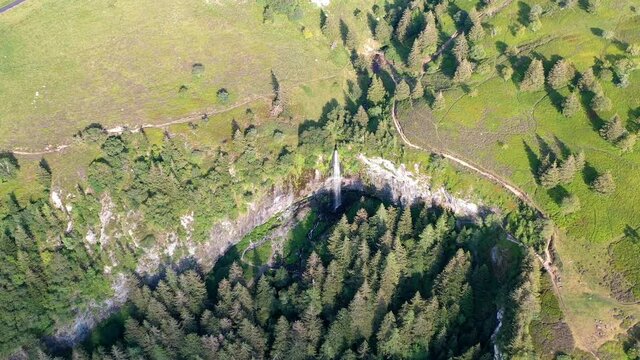 survol du puy de Sancy en Auvergne