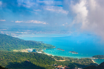 Fototapeta premium Panoramic view of Langkawi