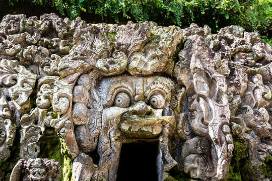 Elephant Cave (Goa Gajah temple), in Bali