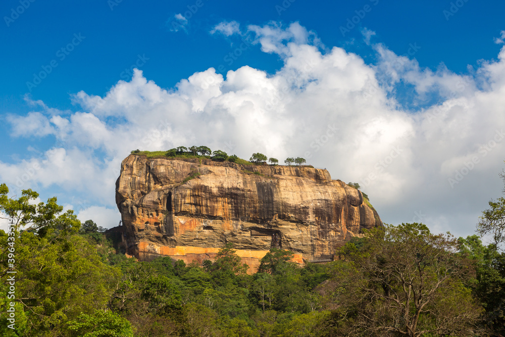 Sticker lion rock in sigiriya