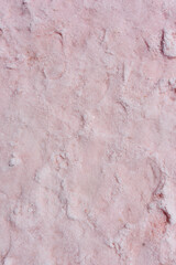 Close up of Pink Salt Lake, Victoria, Australia