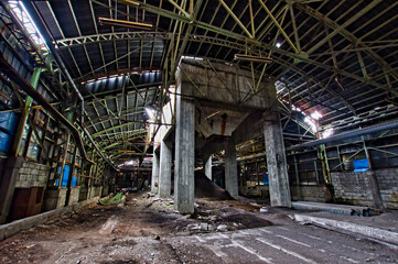 炭鉱施設　第一立櫓