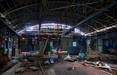 炭鉱施設　第一立櫓