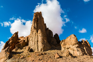 Church Rock On The Navajo Nation Near Kayenta, Arizona, USA