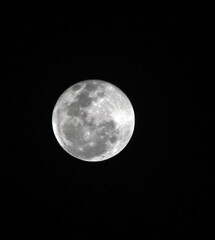Fototapeta premium Luna llena, 30 de Noviembre de 2020