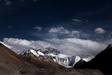 Mount Everest is Earth's highest mountain above sea level