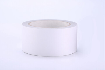 white tape with blank space for a logo or text