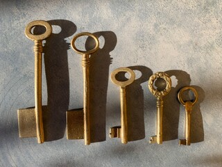 old rusty key