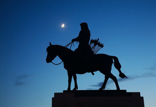 Monument to Genghis Khan in Khan Uul district. Ulaanbaatar. Mongolia