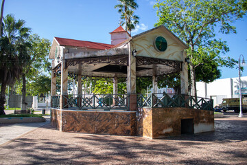 kiosk in the chetumal 