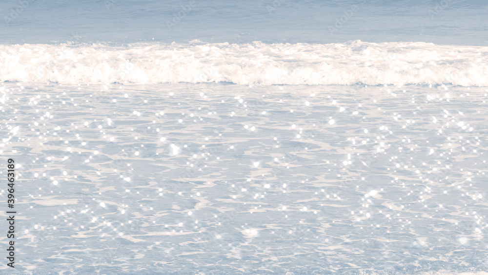 Canvas Prints gray beach waves background image