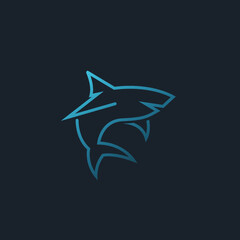 illustration of a shark