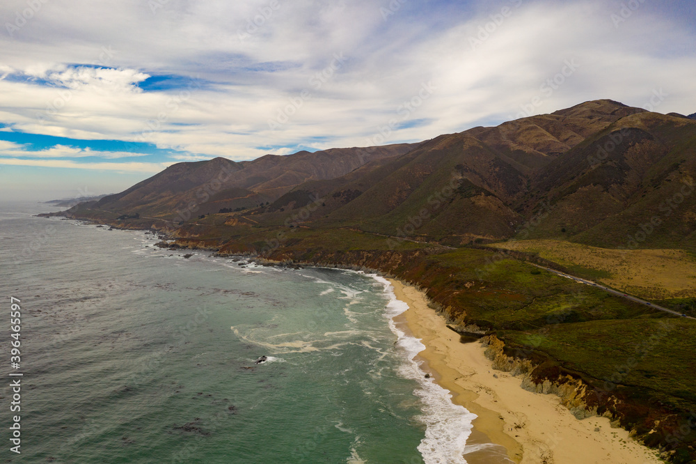 Canvas Prints garrapata state beach - california