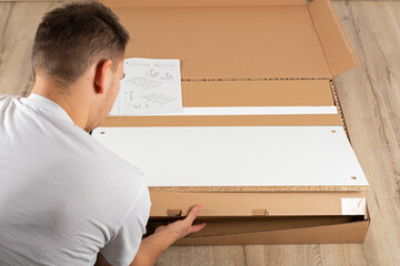 Assembling new furniture