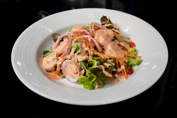 Prawn cocktail salad