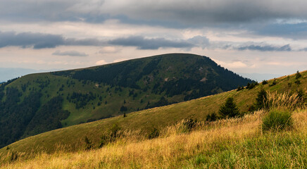 Fototapeta na wymiar Borisov hill in Velka Fatra mountains in Slovakia