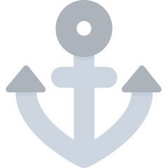 
Anchor Flat Vector Icon
